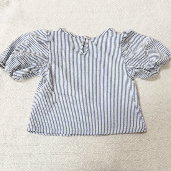 H&M Girls Blue Striped 2-Piece Top and Shorts set – sz 6x - Picture 6 of 12